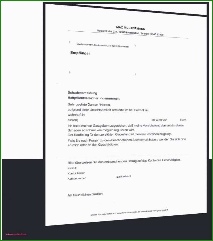 Vollmacht Personalausweis Abholen Muster