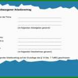 Vollzeit Arbeitsvertrag Muster