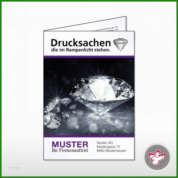 Vorlage 4 Seiten Flyer