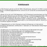 Vorlage Arbeitszeugnis Sehr Gut
