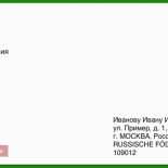 Vorlage Brief Adresse