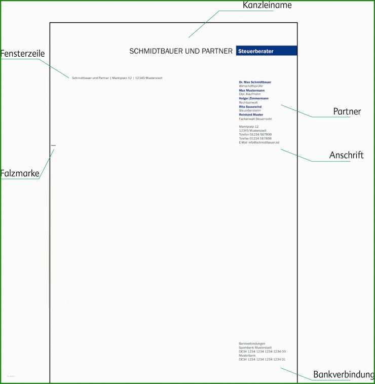 Vorlage Brief Falzmarken 2 Vorlage Brief Falzmarken