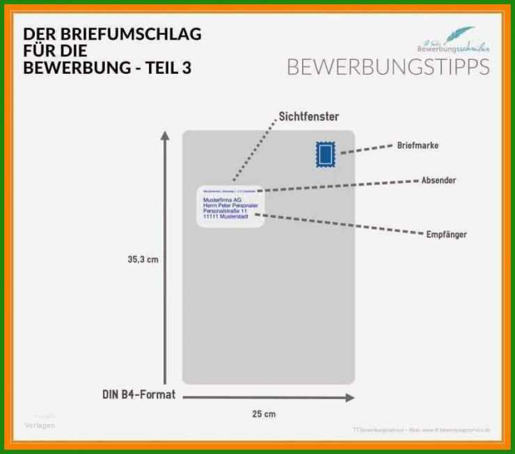Vorlage Brief Für Briefumschlag Mit Fenster