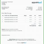 Vorlage Einer Rechnung