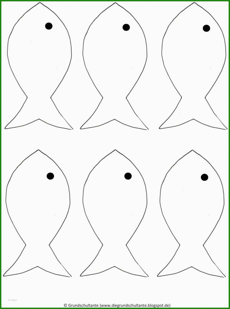 Vorlage Fische Basteln