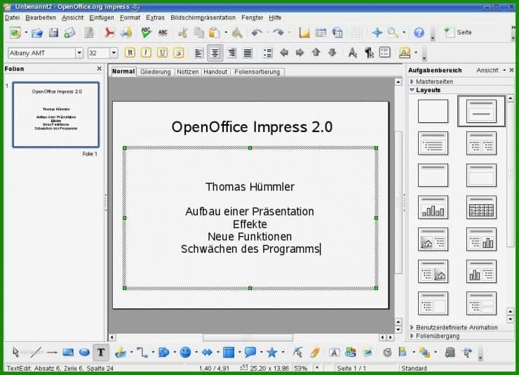 Vorlage Flyer Openoffice