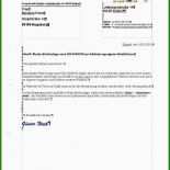Vorlage Förmlicher Brief