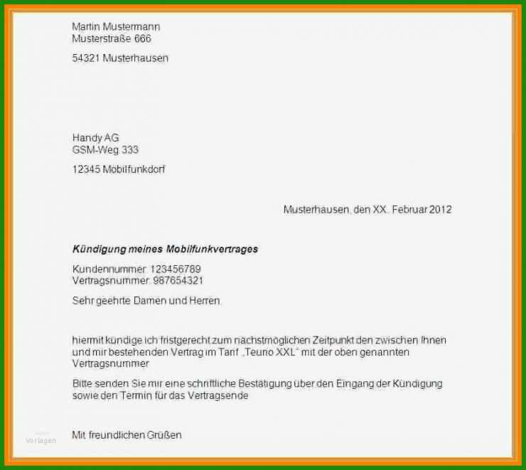 Vorlage Für Private Rechnung