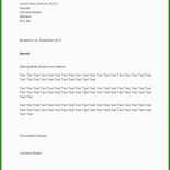 Vorlage Geschäftlicher Brief