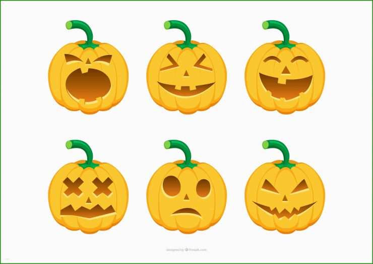 Vorlage Halloween Kürbis Basteln