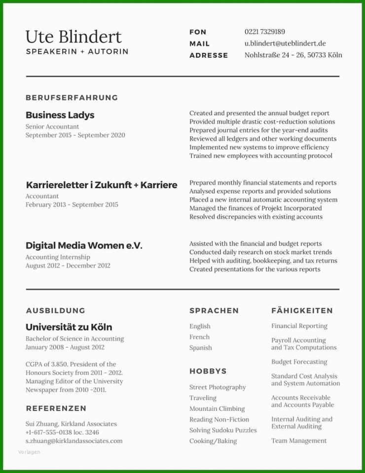 Vorlage Handout Kostenlos
