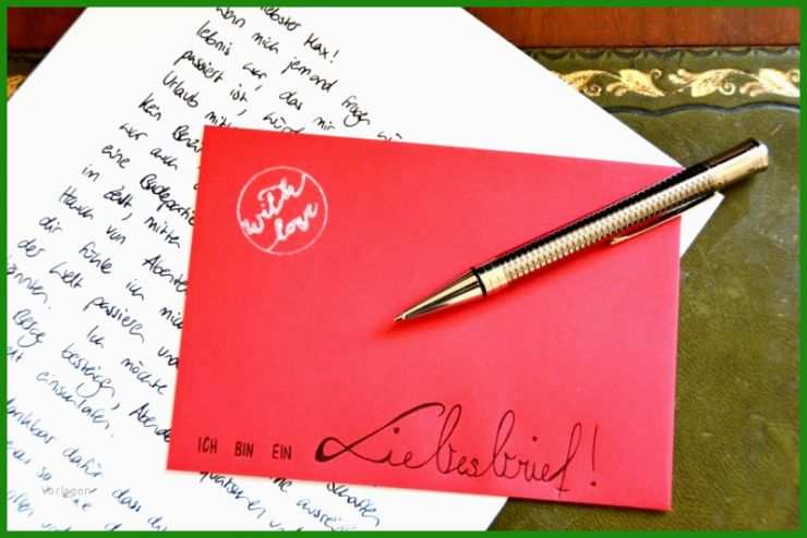 Vorlage Liebesbrief Word
