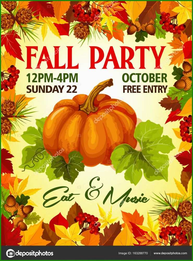 Vorlage Party Flyer