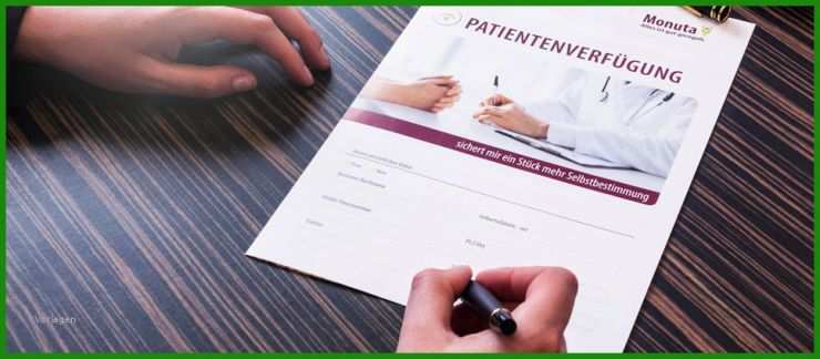 Vorlage Patientenverfügung Und Vorsorgevollmacht