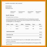 Vorlage Rechnung 10 7