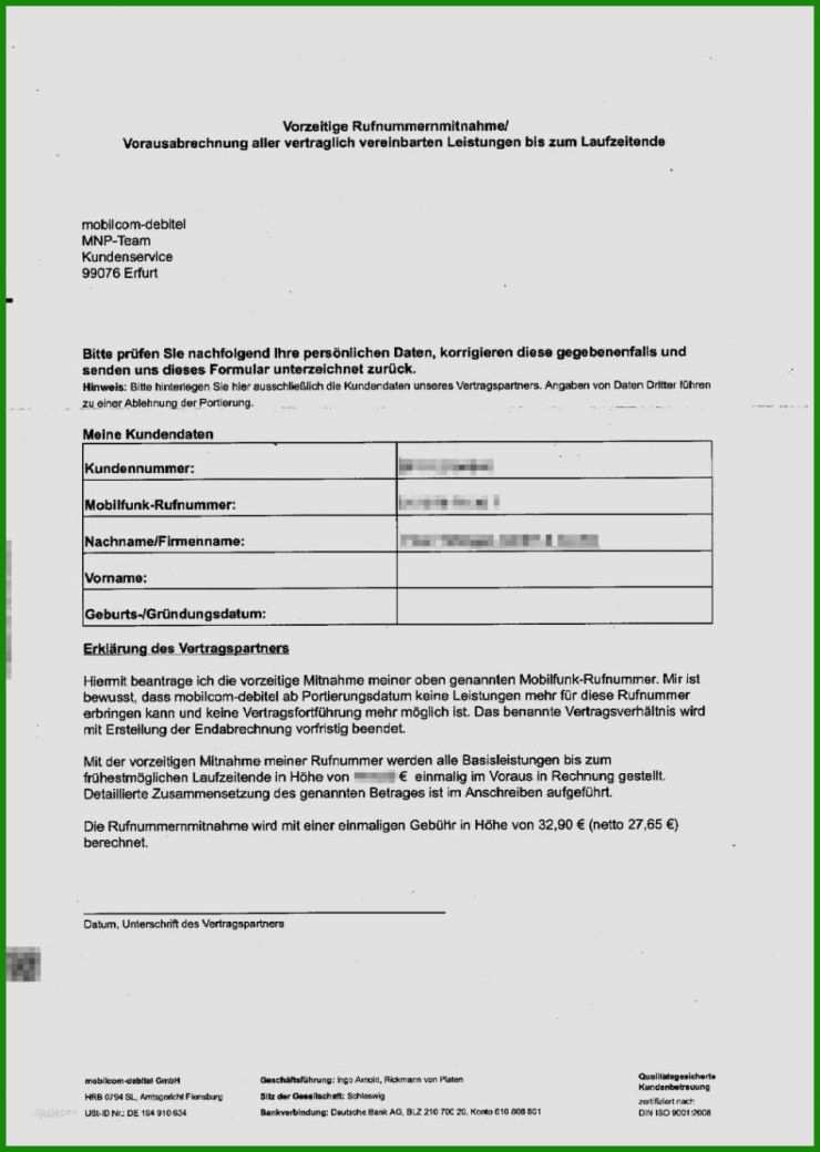 Vorlage Rechnung Band