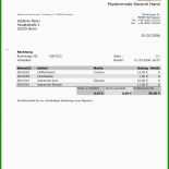 Vorlage Rechnung Dozent