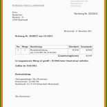 Vorlage Rechnung Einzelunternehmer