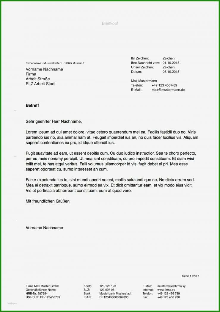 Vorlage Rechnung Gmbh