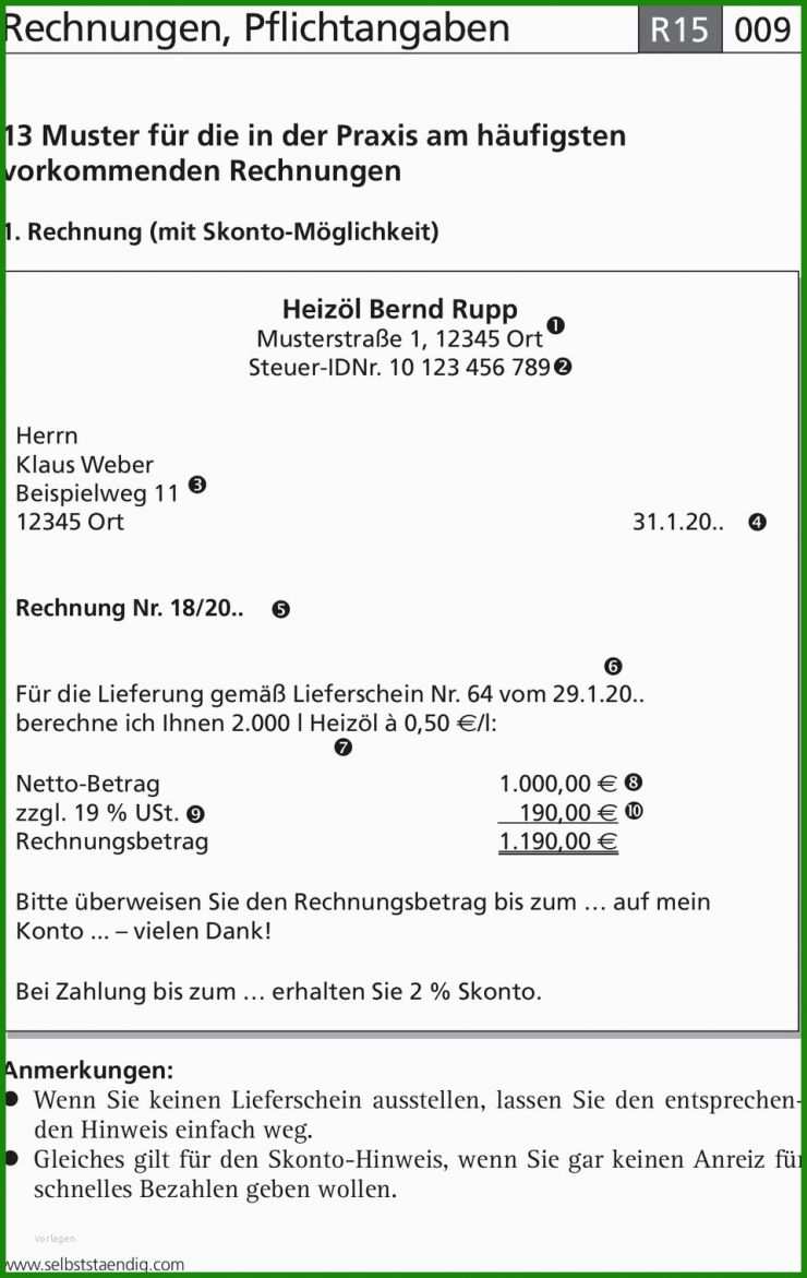 Vorlage Rechnung Innergemeinschaftliche Lieferung