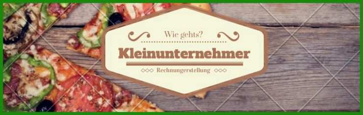 Vorlage Rechnung Kleinunternehmer Ohne Umsatzsteuer