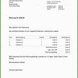 Vorlage Rechnung Privat Dienstleistung