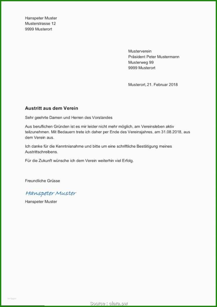 Vorlage Rechnung Verein Word