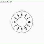 Vorlage Uhr Basteln
