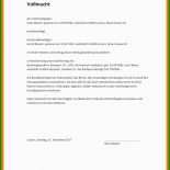 Vorlage Vollmacht Brief