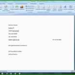 Vorlage Word Brief Mit Sichtfenster