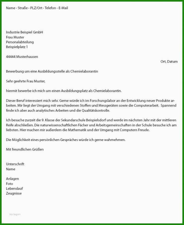 Vorlagen Bewerbungsschreiben Praktikum
