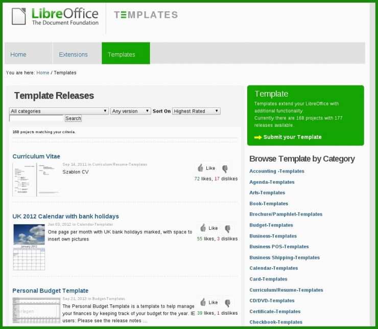 Vorlagen Brief Open Office