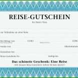 Vorlagen Gutschein Reise