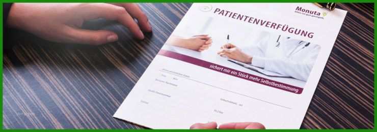 Vorsorgevollmacht Patientenverfügung Muster