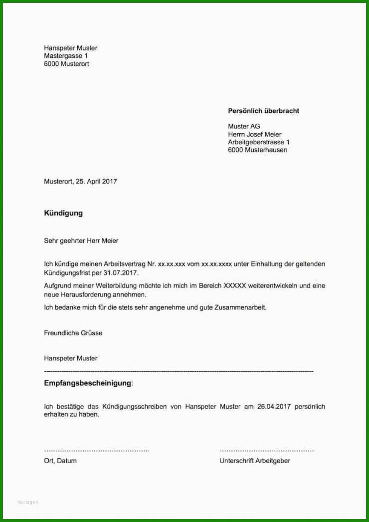 Vorzeitige Kündigung Mietvertrag Vorlage