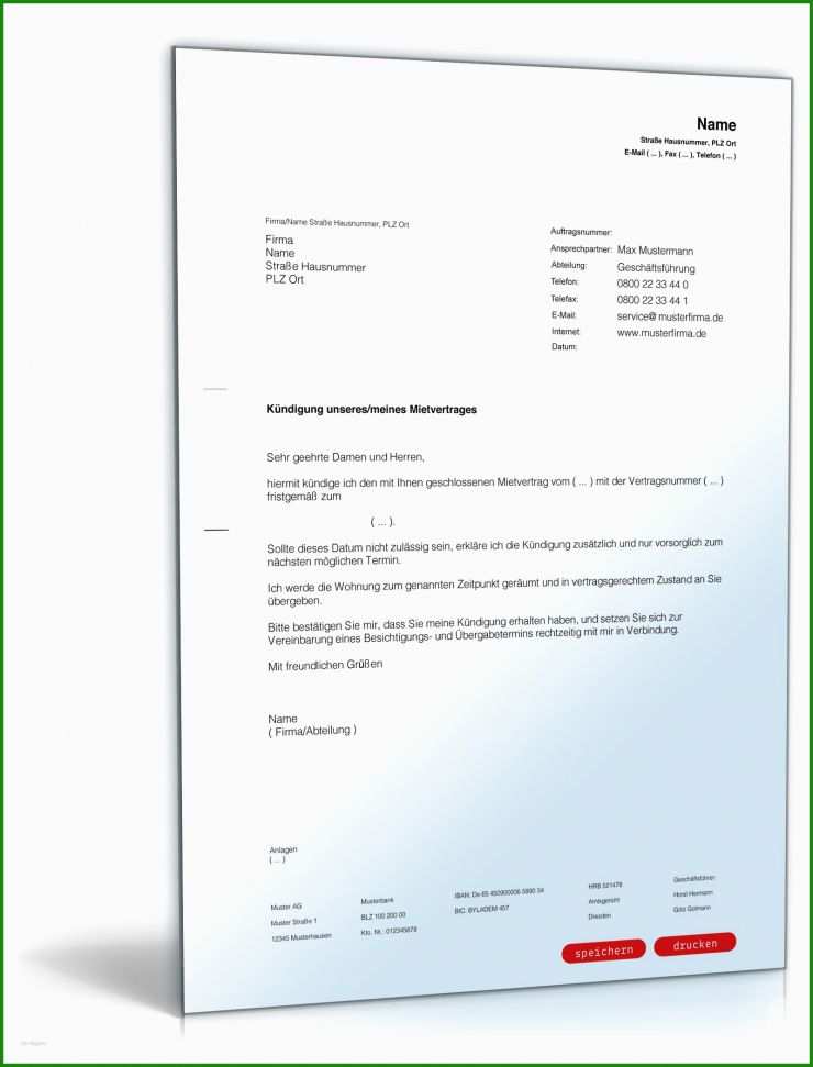 Wann Kann Ein Vermieter Einen Unbefristeten Mietvertrag Kündigen