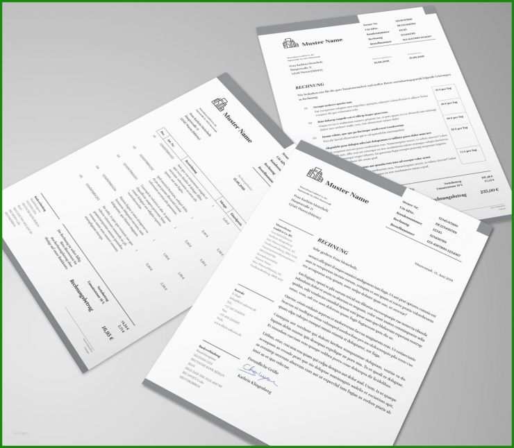 Webdesign Rechnung Muster