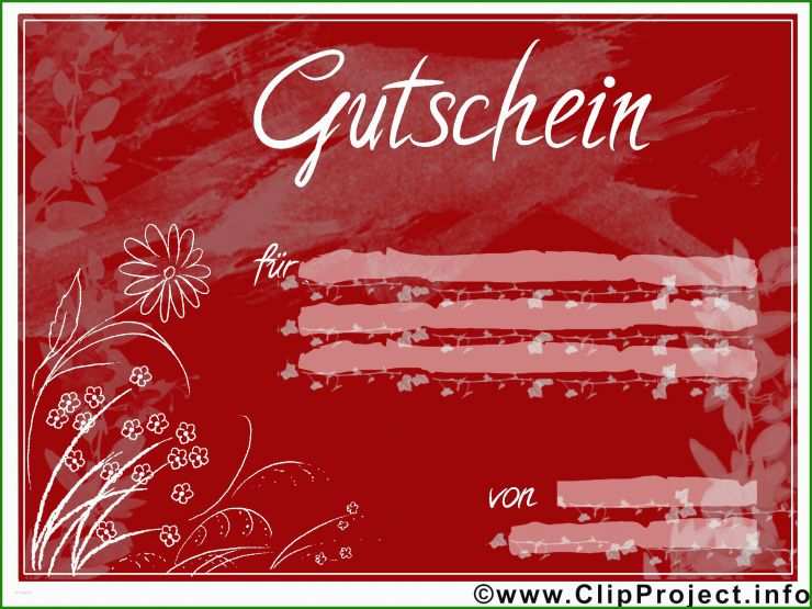 Wellness Gutschein Vorlage Word