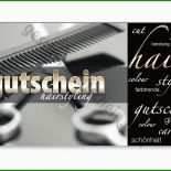 Wert Gutschein Vorlage