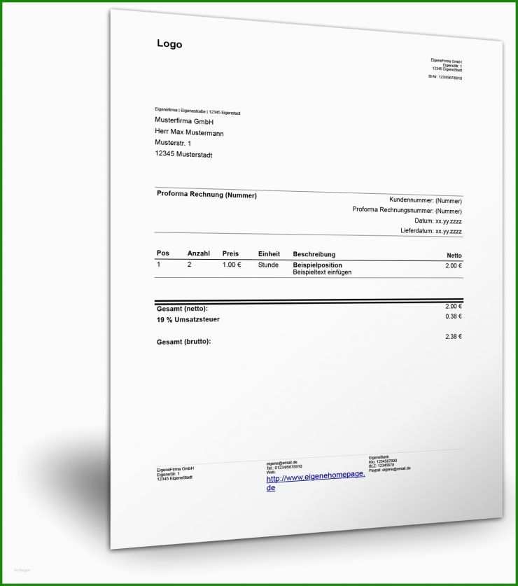 Widersprechen Einer Rechnung Muster