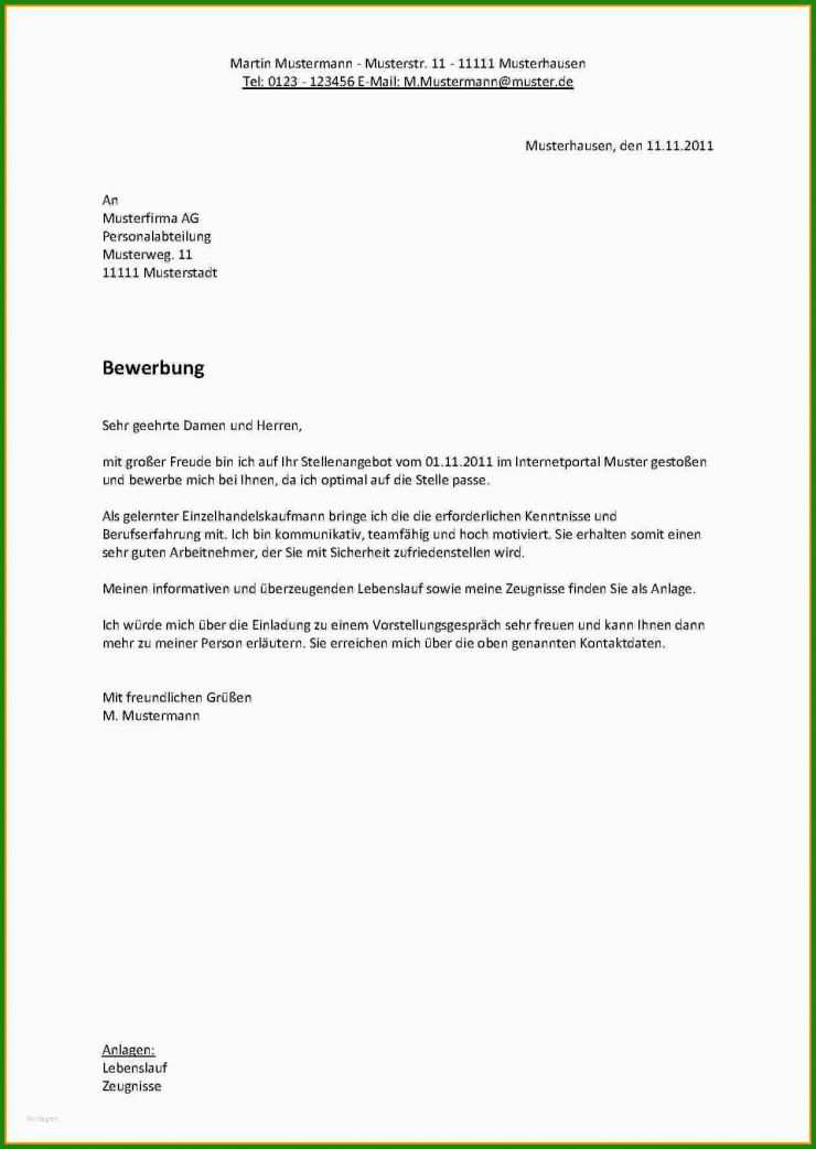 Wie Schreibt Man Einen Brief Muster