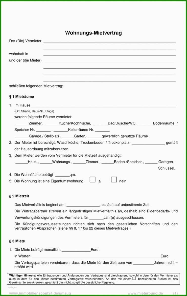 Wohnung Ohne Mietvertrag Kündigen