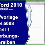 Word 2010 Vorlage Brief