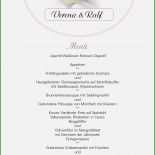 Word Menükarte Vorlage