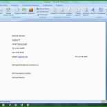 Word Vorlage Brief Mit Adressfenster