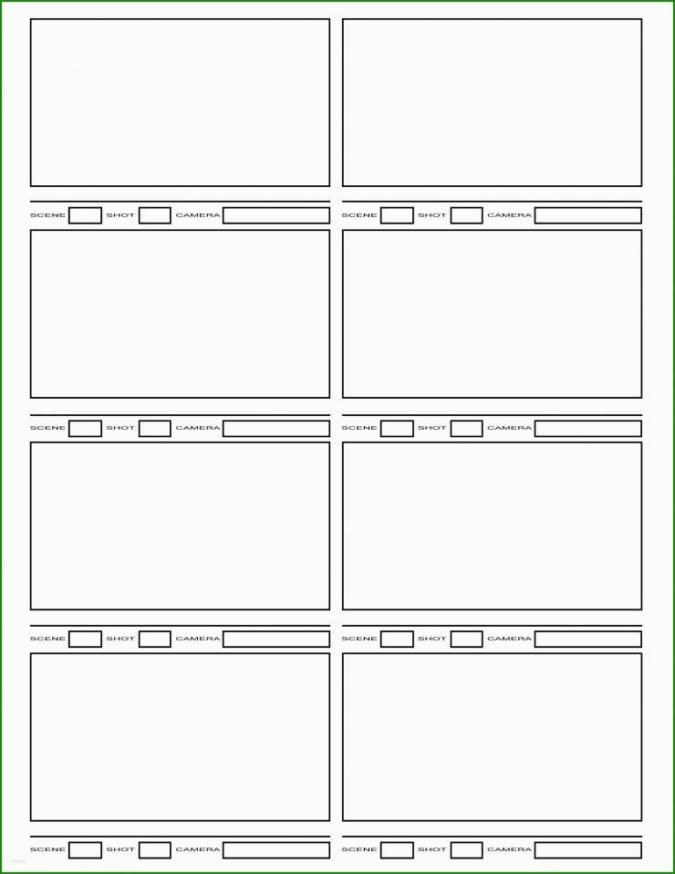 Word Vorlage Storyboard