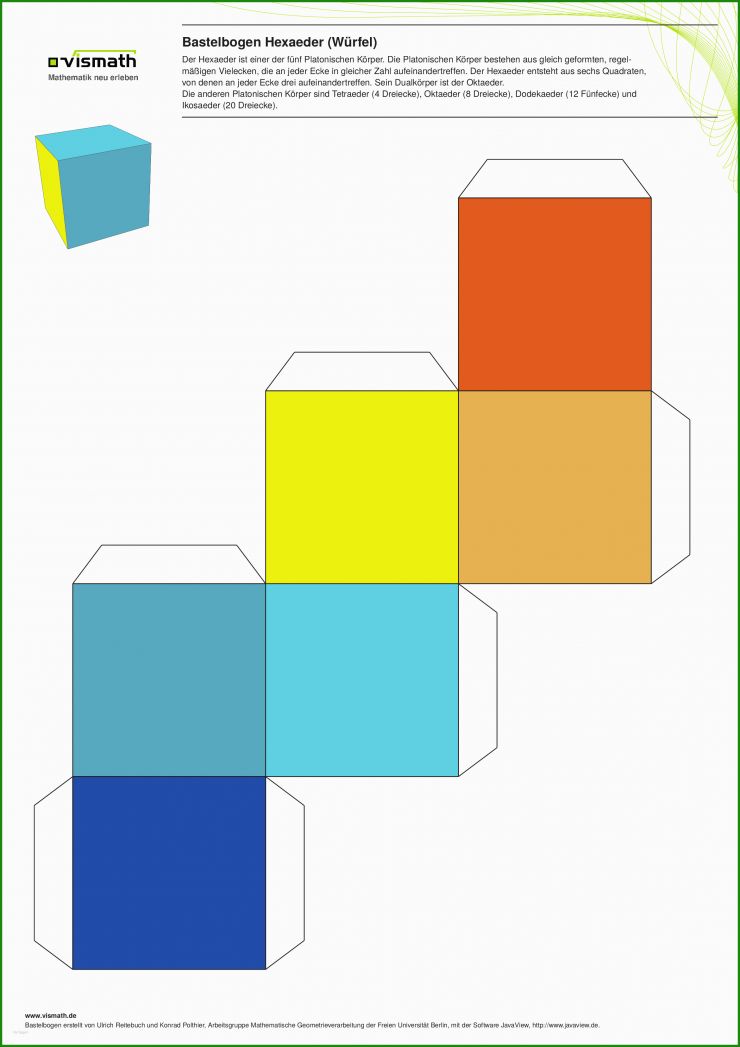 Würfel Selbst Basteln Vorlage 6 Würfel Selbst Basteln Vorlage