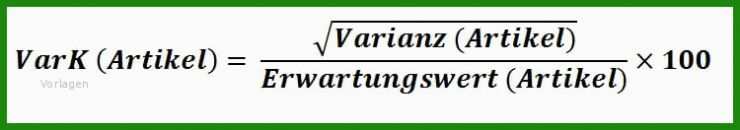 Xyz Analyse Excel Vorlage