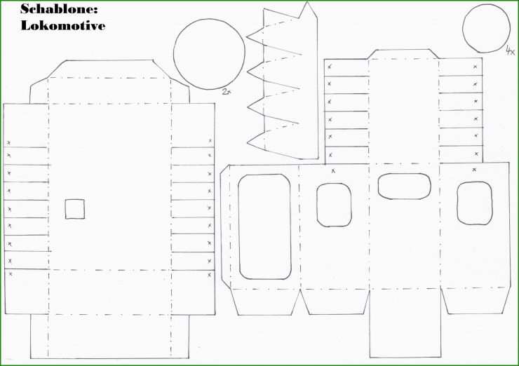 Zug Basteln Papier Vorlage 7 Zug Basteln Papier Vorlage