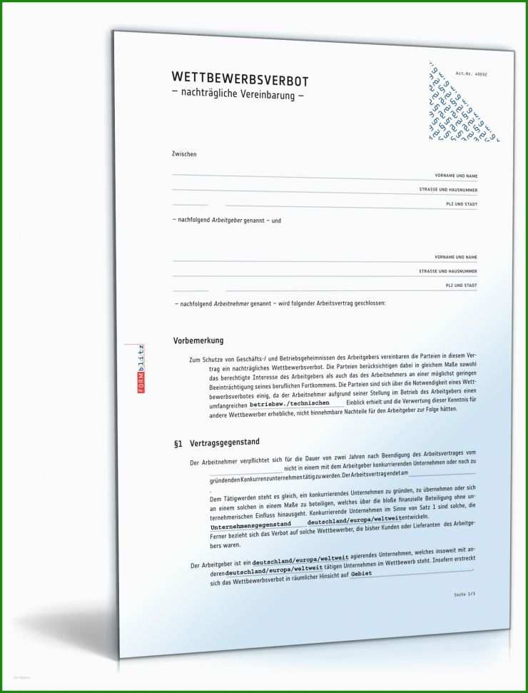 Zusatzvereinbarung Zum Arbeitsvertrag Arbeitszeit Muster